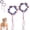 B #2, variant on Sparkling Americana Star Crown with Flowing Ribbons, 2026 New Red White Blue Patriotic Star Head Wreath For Women