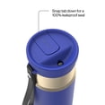 thumbnail image 4 of Contigo SnapSeal 16 oz Leakproof Stainless Steel Water Bottle with Carrying Strap, 4 of 7