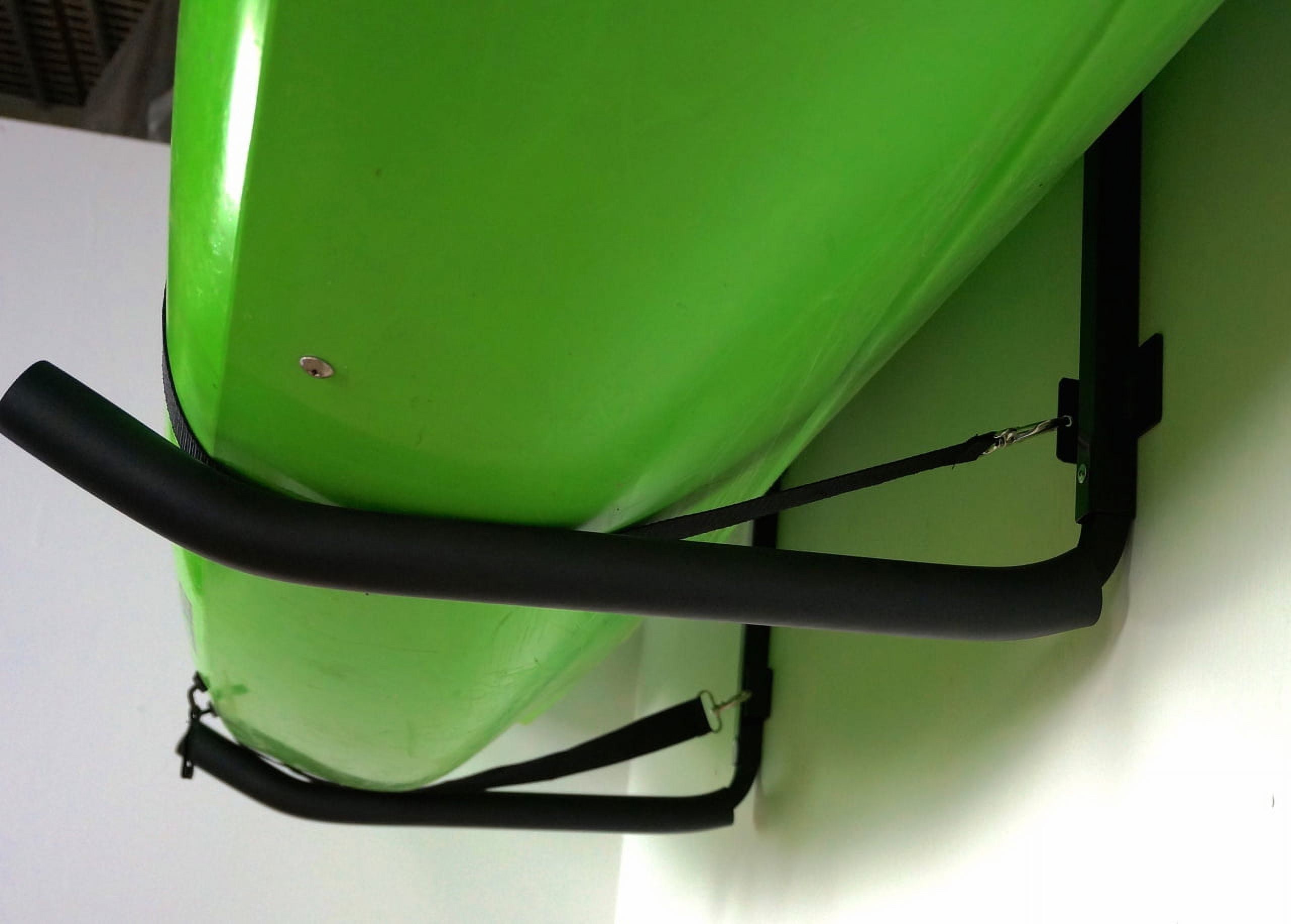Sparehand Single Wall Mount Rack Storage with Safety Strap for 1 Kayak