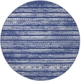 thumbnail image 3 of Nourison Whimsicle Bohemian Eclectic Navy Ivory 5' x round Area Rug, (5' Round), 3 of 9