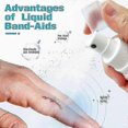 thumbnail image 2 of Jaysuing Waterproof Liquid Band-Aid Spray Wound Protection Invisible Film Forming Waterproof Breathable Care Spray - 30Ml Boxed, 2 of 4