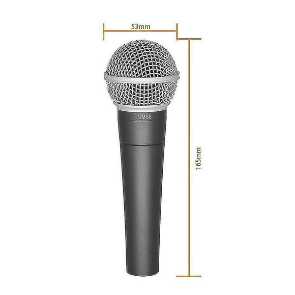 2024 Shure Sm58s Vocal Microphone With On/off Switch