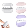 thumbnail image 2 of Electric Nail Clipper, Upgraded 2 in 1 Electric Automatic Nail Clipper with Lid USB Rechargeable Nail Trimmer with Scraps Storage Suitable for Adults and Elderly, 2 of 9