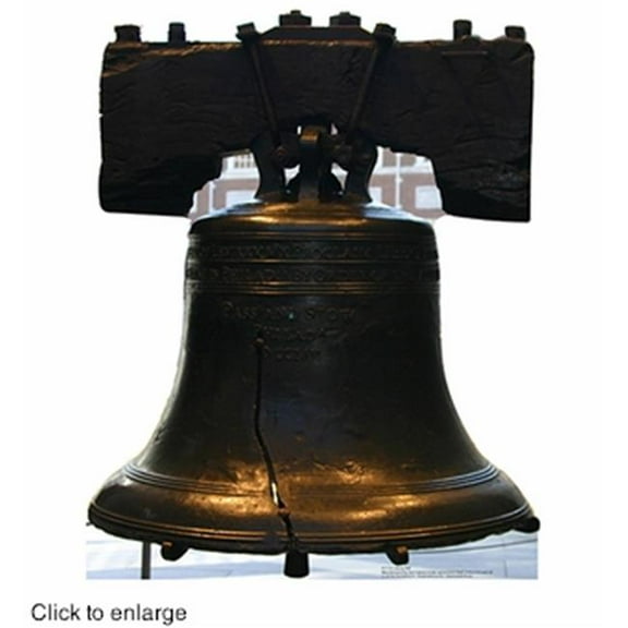 Liberty Bell Cardboard Cutout Cardboard Cutout