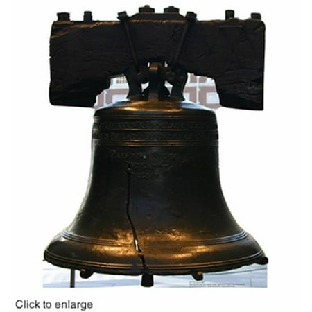 - Star Cutouts SC1752 Liberty Bell Life Size Cardboard Cutout