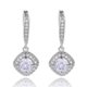 thumbnail image 5 of Pendientes de perlas de plata 925 para mujer Pendientes colgantes chapados en oro de moda Suaves para la piel sensible Pendientes de boda Joyas para novias, 5 of 7
