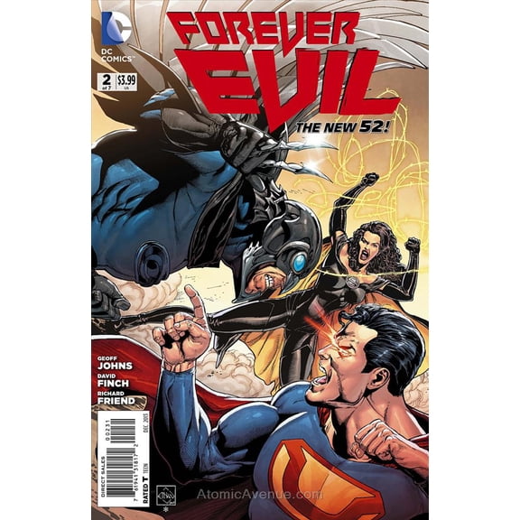 Forever Evil #2C VF ; DC Comic Book