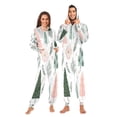 thumbnail image 3 of IAUYY Unisex Adult Onesie Pajamas Ultra-Soft Crystal-Soft Fabric, Halloween Adult Onesie Pajamas Adults,With a Zipper Plus Size Onesie Pajamas, Soft and Green Tones, 3 of 7