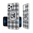 thumbnail image 2 of LAFC iPhone Plaid Design Clear Case, 2 of 7