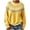 Yellow, variant on Sweater for Women Fair Isle Sweater Crew Neck Long Sleeve Loose Fit Casual Pullover Top