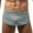 Gray, variant on HUPOM Men'S Underwear Underwear For Men Pack Low waist Comfort Waist Solid Boxer Briefs Orange 2XL