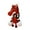 B, variant on Plush Horse Keychain with Knit Scarf Cute Animal Bag Charm for Backpacks and Keys (Multiple Styles), Hangs