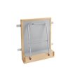 thumbnail image 1 of Rev-A-Shelf Support de Balance pour Porte d'Armoire de Coiffeuse en Bois, Brun Pâle, 1 of 4