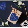 thumbnail image 6 of Inkdotpot Real Rose Gold Foil Love Is Sweet Wedding Tag Favor Hang Paper Tag 50 Pieces, 6 of 8