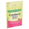 Spring Valley Natural Cranberry 500 Mg Soft Chews (Pack of 2) 60 Chews Total