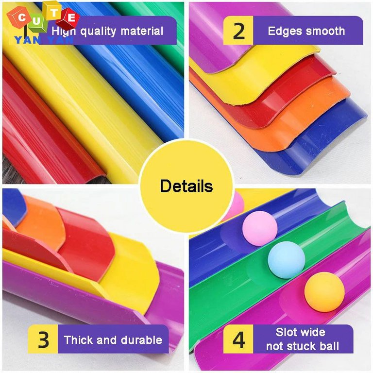 10-Piece Team Building Pipeline Game - Outdoor/Indoor Obstacle Course Game For Kids & Adults