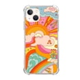 thumbnail image 1 of Retro Hippie Van Case Compatible with iPhone 14,Aesthetic Art Design TPU Bumper Cover Case, 1 of 6