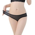 thumbnail image 5 of Womens Bikini Briefs Underwear Pack Low Waist Sheer Mesh Cute Seamless Panties Saving on Clearance, 5 of 7