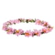 thumbnail image 1 of Boda Del Partido Del Estilo De La Flor Del Boho Corona De Pelo Nupcial Decoración Cabeza Venda Rosa BLESIY venda de la flor, 1 of 8