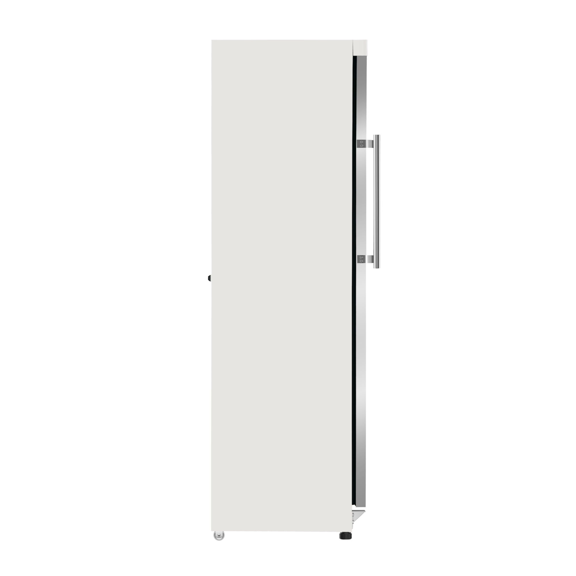 12 Cu. ft. Commercial Freezer with Glass Door in White - Manual Defrost (KM-FMD12WGD)