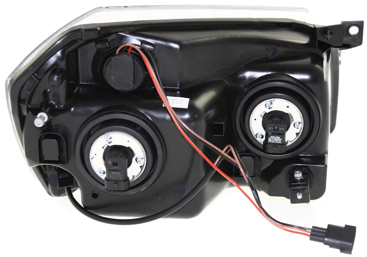 Headlight Compatible With 2005-2007 Dodge Magnum Left Driver Halogen With bulb(s)