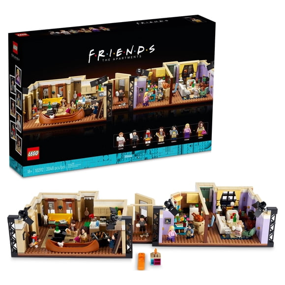 LEGO Icons les Appartements de Friends 10292, Cadeau de la Série Télé Friends Emblématique