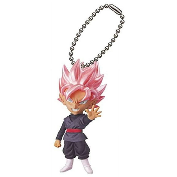 Dragon Ball UDM Mini Mascot Collection Super Saiyan Rose Keychain (No Packaging)