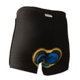 thumbnail image 2 of Pantalones cortos de ciclismo acolchado Hombreujeres Bicicleta Ropa interior con almohadilla Cojín Negro M Zulema Pantalones cortos de ciclismo acolchados, 2 of 8