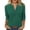 Army Green, variant on Tqcoqu Tops 3/4 Sleeve V Neck Shirts for Women Dressy Casual Loose Blouses Summer Tees,Light Blue,Women's S-XXL