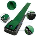 thumbnail image 6 of DimyFew Golf Putting Green Mat Practice Equipment 85.04inchx8.66inch Easy to to Assemble, 6 of 9
