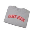 thumbnail image 3 of Ranch Queen Sweatshirt Gifts Crew Neck Shirt Long Sleeve Unisex, 3 of 5