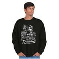 thumbnail image 5 of La Familia Chicana Chola Roses Sweatshirt for Men or Women Brisco Brands X, 5 of 6