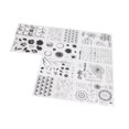 thumbnail image 4 of Transparent Stamps, DIY Scrapbook Reusable Easy To  Multipurpose 10 Pcs Silicone Stamps  For Invitation Card, 4 of 8