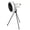 White, variant on Tibvox Hanging Fan Camping Lamp Tripod Fan Ceiling Fan Rechargeable for Friend Birthday