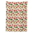 thumbnail image 3 of Ambesonne Christmas Tablecloth Rectangular Table Cover, Retro Cookies Candy, 60"x90", Multicolor, 3 of 4