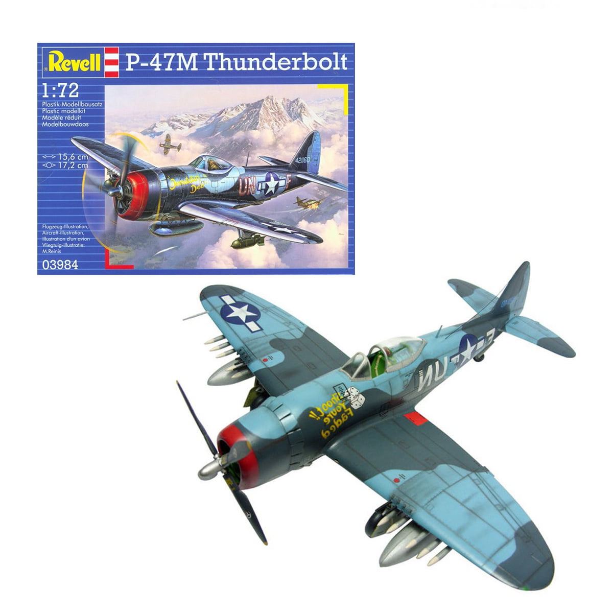63984 Maquette Revell Model Set P-47M Thunderbolt