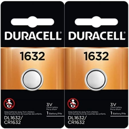 4X 2 Pcs Duracell CR1632 1632 Car Remote Batteries