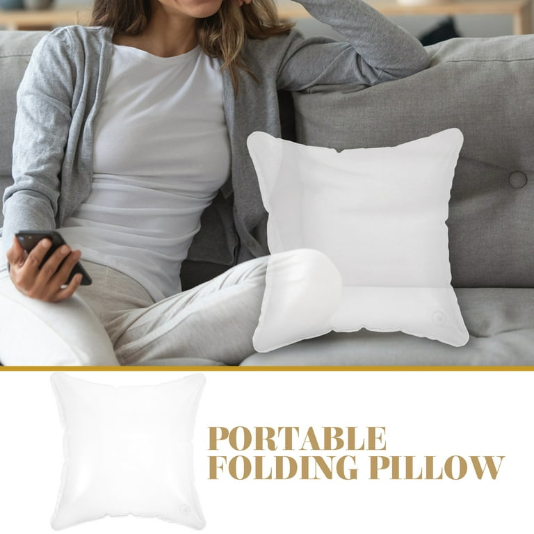 Inflatable Pillow Inserts Throw Pillow Air Filling Pillow Core