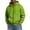 Green, variant on Men's Big and Tall Full Zip Hooded Sweatshirt Jacket with Pockets Drawstring Hood Long Sleeve Warm Fall Winter Casual Outerwear for Men Gray XXXXXL