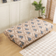 thumbnail image 4 of Funda De Futón Elástica Para Sofá Cama Sin Brazos Style 10 Beige Flores Azules, 4 of 5