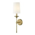 thumbnail image 2 of Z-Lite Emily - 1 Light Wall Sconce in Rubbed Brass, 2 of 2