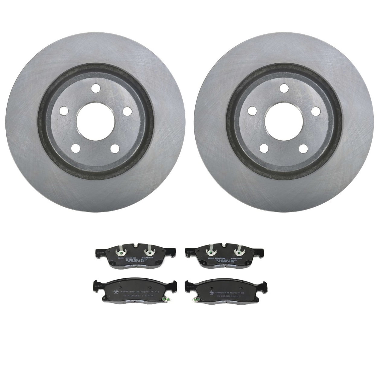 Genuine OEM Front Brake Kit 350mm Vented 5 Lugs 31.9mm Thick Disc
