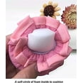 thumbnail image 3 of piezas de cubiertas para perillas de puerta para manijas de puertas redondas regulares, reutilizables y lavables, hechas con tela de algodón y almohadilla de esponja gruesa, 3 of 5