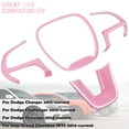 4PCs ABS Steering Cover MMF7 Wheel Trim Interior Accessories fit for