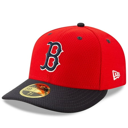 Red Sox Mlb Applique - Boston Red Sox New Era 2019 Batting Practice Low Profile 59FIFTY Fitted Hat - Red/Navy