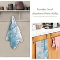 thumbnail image 3 of SKYSONIC 2 Pack Snowman Christmas Decor Hand Towels, Snowy Day Kitchen Towel Ultra Soft and Absorbent,Decorative Fingertip Face Towel for Bathroom Hotel, 28.3"x 14.4", 3 of 6