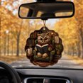 thumbnail image 3 of Reading Animal Christmas Hanging Ornament, Style F, Holiday Tree Decoration for Book Lovers, 3 of 8