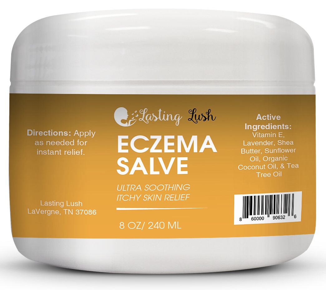 Lasting Lush Eczema Relief Salve, Psoriasis, Rashes, & Dermatitis