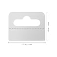 thumbnail image 4 of MasteelfCA 120 Pcs Self-adhesive Display Hooks Multipurpose Hooks Show Hanging Hooks, 4 of 7
