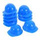 thumbnail image 3 of FELTECHELECTR 10 piezas de sombrero de construcción en miniatura, casco pequeño, modelo de muñeca, casco decorativo, 3 of 4